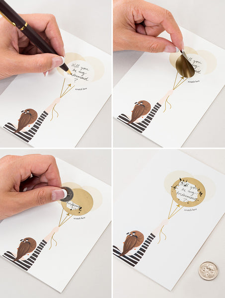 Girl Holding Balloons - Bob Hair Brown