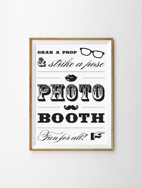 Photobooth Sign - Free Download
