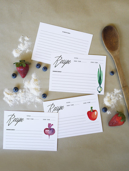 Recipe Cards - Free Download