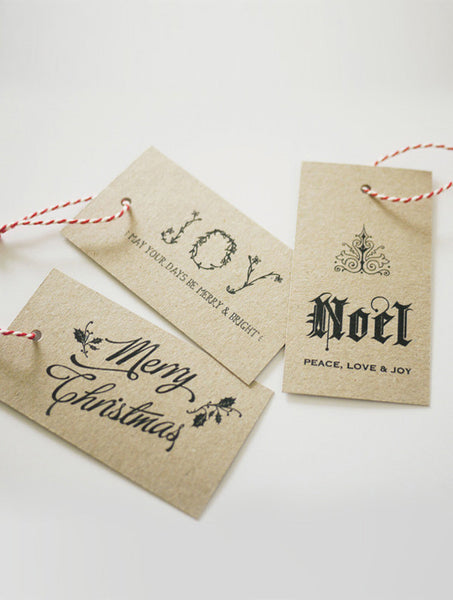 Christmas Gift Tags 01 - Free Download
